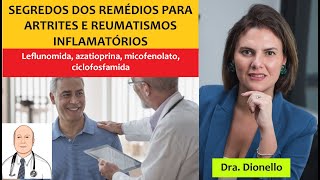 Tudo sobre leflunomida sulfassalazina azatioprina ciclofosfamida micofenolato em reumatismos [upl. by Filahk928]