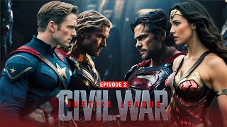 Marvel vs DC Civil War Episode 2Fractured Alliances [upl. by Durstin]