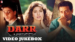 Darr Songs  Video Jukebox  Shah Rukh Khan Juhi Chawla Sunny Deol  ShivHari Anand Bakshi [upl. by Anawit]