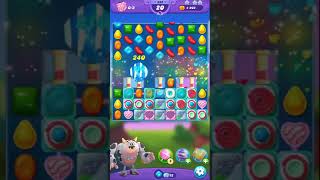 Candy Crush Friends Saga Level 325 Updated Empty Fish [upl. by Atiuqihs]