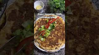 Lavaştan Lahmacun lahmacun tarif yemektarifi yemektarifleri food nefis recipe lezzetliyemek [upl. by Anyehs605]