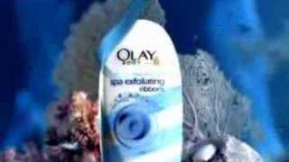 Olay Ribbons Spa exfoliating [upl. by Ahsemal132]