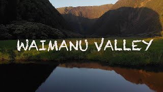 Waimanu Valley on the big island aerials and time lapses [upl. by Werbel]