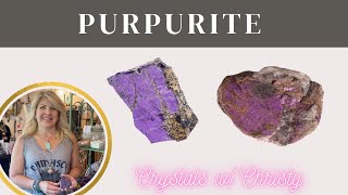 Purpurite  Crystals With Christy [upl. by Idnerb253]