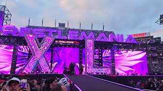 Rhea Bloody Ripley Wrestlemania XL Entrance wwe wrestlemania wrestling rhearipley [upl. by Eellac935]