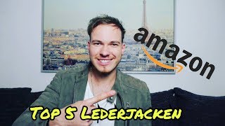 Amazone Haul  Meine Top 5 Lederjacken bei Amazone  Tutorial [upl. by Kee]