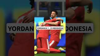 YORDANIA VS INDONESIA  FIFA MATCH DAY efootball football timnasindonesia shorts [upl. by Eak502]