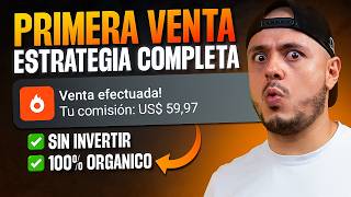 TU PRIMERA VENTA EN HOTMART SIN INVERTIR 100 ORGÁNICO  ESTRATEGIA COMPLETA 💸 [upl. by Melmon]