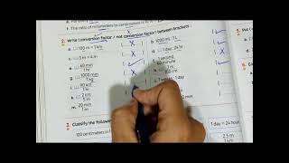 Exercises on unit 10  lessons 4 to 6  conversion factor  ماث الصف السادس  الترم الثاني  مهم أوي [upl. by Lars]