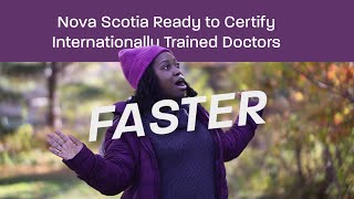 Nova Scotia Opens Doors for International Doctors [upl. by Cecilio]