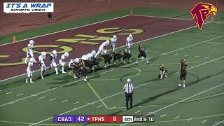 Torrey Pines HS Football vs Carlsbad [upl. by Nimajnab]