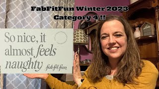 FabFitFun Winter 2023 Category 4 Full Spoilers [upl. by Arammat979]