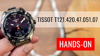 HANDSON Tissot TTouch Connect Solar T1214204705107 [upl. by Inek454]