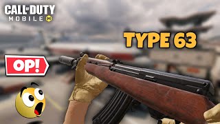 🔥 ¡Probando la Nueva Type 63 en COD Mobile con BSKR25G 🎮 Dúo Imparable 💥 [upl. by Eustace175]