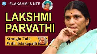 NTRs Wife Lakshmi Parvathi Exclusive Interview  Straight Talk with Telakapalli  Lakshmis NTR [upl. by Cross]