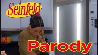 THIS VIDEO IS ONLY A PARODY Seinfeld  The Sidler  Elaine spills coffee [upl. by Angel]