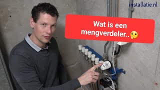 Uitleg over een mengverdeler van de vloerverwarming [upl. by Rubetta]