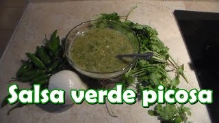 Salsa verde picosa [upl. by Livvie136]