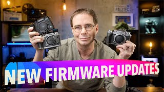 New Fujifilm Firmware Updates April 2023 [upl. by Lorie]