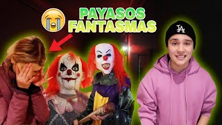 HAY PAYASOS FANTASMAS EN NUESTRO DEPARTAMENTO 👻 BROMA A CAROL CASTRO  Cesar Pantoja [upl. by Osmen]