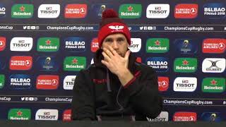 Gareth Davies Toulon Preview Press Conference [upl. by Aeduj737]