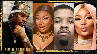 SPICY FIVIO FOREIGN TALKS MEG THEE STALLION vs TORY amp NICKI MINAJ DISS [upl. by Chema]