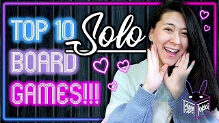 TOP 10 ✨SOLO BOARD GAMES✨2023 🎉 [upl. by Namwen]