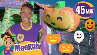 Meekahs Bouncy House Halloween Adventure  Fun Educational Videos for Kids  Halloween Special [upl. by Sneed823]