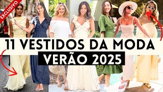 🔴COMO USAR OS 11 VESTIDOS DA MODA NO VERÃO 2025 [upl. by Porett351]