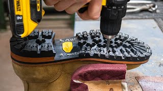 Worlds Toughest Construction Boot How Its Made  Nicks Handmade Boots [upl. by Ettenoitna141]