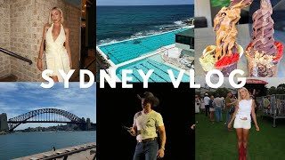 SYDNEY VLOG trying the best food amp country music festival [upl. by Carder619]