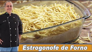 Estrogonofe de Forno  Frango  Receitas Práticas  Chef Taico [upl. by Presley971]