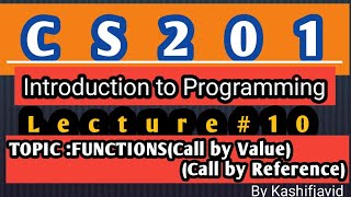 CS201 Short Lecture  10  VU Short Lecture  Introduction to Programming in  Urdu  Hindi [upl. by Geirk684]