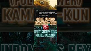 Kamatakun vs Indominus Rex capcut edit fypシ゚ fyp foryou viral shingodzilla jurassicworld [upl. by Hege]