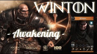 Game of Thrones Winter Is Coming  WINTON AWAKENING  ADDITION TO WEAKNESS LINEUP [upl. by Allison]