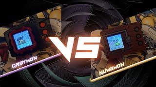 Greymon Pendulum Color VS Numemon Vpet Color Vpet diary 05 [upl. by Morrell]