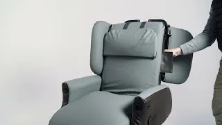 Aspire Mobile Air Chair  Aidacare [upl. by Leirda260]