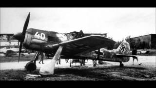 Fw 190 Flypast original Luftwaffe recording [upl. by Ellenrahs]