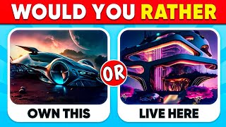 Would You Rather  Luxury Edition  DAILY QUIZ Time [upl. by Annol]