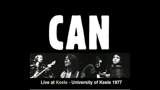 CAN  Live at Keele  University of Keele UK 1977 ImprovisationPinchDont Say No Animal Waves [upl. by Herculie]