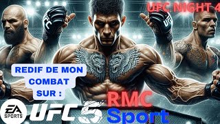 RMC Sport UFC 5 league🇨🇵 Papy vs zola🇨🇩💥💥💥UFC NIGHT 4 [upl. by Gun]