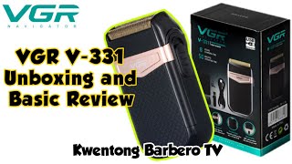 VGR V331 Unboxing and Basic Review  Kwentong Barbero TV [upl. by Erdua]