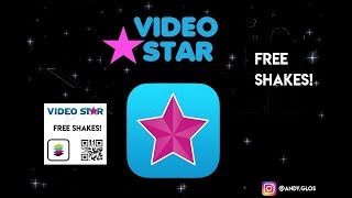 FREE VIDEO STAR QR CODES 10 Shakes PLUS TUTORIAL [upl. by Ellehcin]