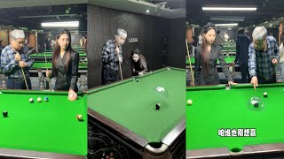 Billiards can also be played like this😎😂💫 shiasia snooker [upl. by Haimaj]