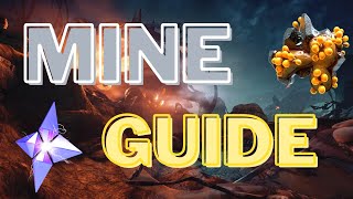 Warframe  Cambrian Drift Mining Guide [upl. by Eedyah]