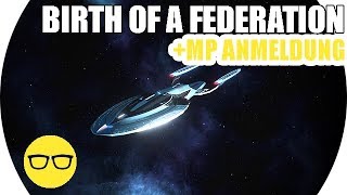 Stellaris StarTrek Mod Deutsch New Horizons Birth of a Federation [upl. by Leyes]