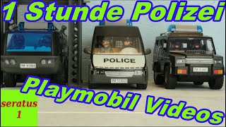 1 Stunde Playmobil Polizei Einsatz Videos seratus1 Videosammlung [upl. by Ajuna]