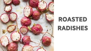 Whole30  Keto Roasted Radishes [upl. by Sida700]