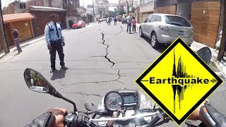 Biker FREAKS Out During Earthquake  EPIC MOTO MOMENT [upl. by Garey999]