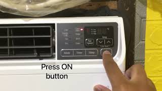 LG dual inverter 2023 model  How to turn off CLEAN FILTER red light [upl. by Ahsieuqal]